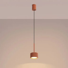 Sollux SL.2680 - Pendul suspendat AURA 1xGX53/10W/230V roșu