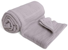 Babymatex Pătură pentru copii Sisi gri deschis, 75 x 100 cm