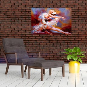 Tablou - Balerină,pictură (90x60 cm)