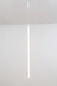 Pendul LED design tehnic Ray alb