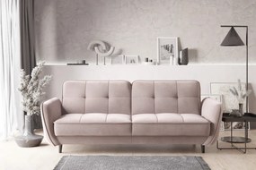Canapea tapitata, extensibila, cu spatiu pentru depozitare, 220x83x90 cm, Bellis 01, Eltap (Culoare: Cafeniu / Loco 4)