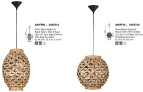 Lustra moderna decorativa design natural Griffin NVL-9858748