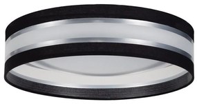 Plafonieră LED dimabilă SMART CORAL LED/24W/230V neagră/argintie + telecomandă