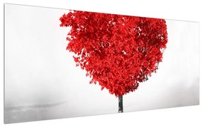 Tablou cu pom îndrâgostit (120x50 cm), în 40 de alte dimensiuni noi