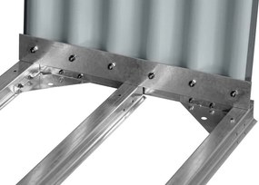 SUN OVAL depozit pentru lemne 103 x 40 x 200 cm