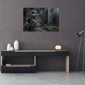 Tablou - Zâna pădurii (90x60 cm)