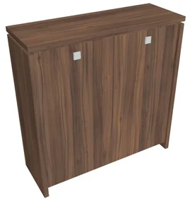 Dulap mediu Verno 128 x 46 x 130 cm, nuc