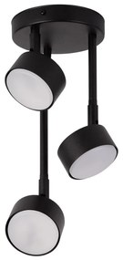 Lustră pe tijă NEMO 3xGX53/12W/230V negru