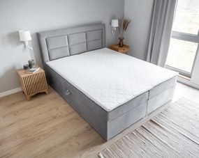 Pat lemn masiv BoxSpring Vivre 180x200 - Paros 02