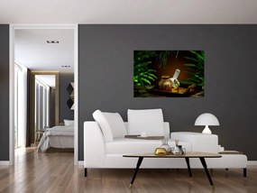 Tablou cu obiectele spa (90x60 cm)