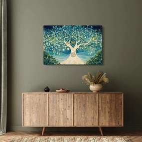Tablou – Arbore magic cu spirale (90x60 cm)