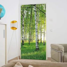 Fototapeta pentru usa BIRCH GROVE 86x200 cm