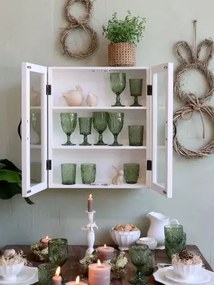 Decorațiune din porțelan în formă de găină, culoare antique latte, H10,5 cm