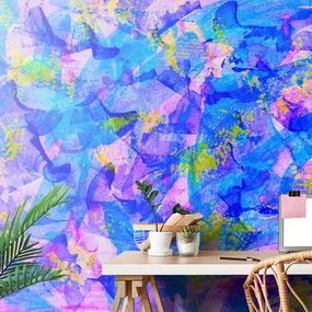 Tapet artă abstractă pastelată