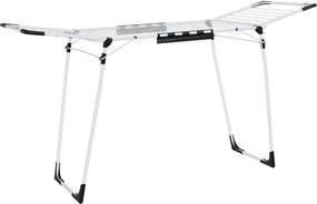 Uscător de rufe BREEZE, 56,5x173x96,5cm, alb SongmicsHome