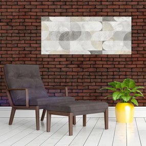 Tablou - Placi de faianță (120x50 cm)