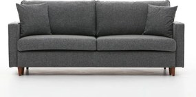 Canapea gri închis extensibilă 210 cm Eva – Balcab Home