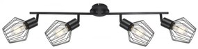 Plafoniera metal stil industrial Belano 4L