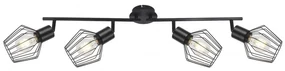 Plafoniera metal stil industrial Belano 4L