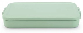 Cutie de prânz Brabantia Make&amp;Take 1.1L, Jade Green, plată, lunchbox 1006285