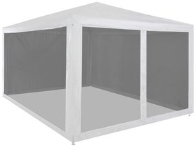 vidaXL Cort de petrecere cu 4 pereți din plasă, 4 x 3 m