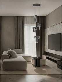 Lustra LED suspendata design decorativ 2700K TOTEM