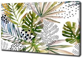 Tablou canvas Frunze tropicale