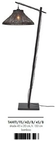 Lampadar eco din bambus Tahiti S bl/45x20