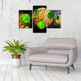 Tablou abstract - Bilă (90x60 cm)