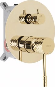 Set de dus incastrat Rea Lungo Diamond Gold + BOX