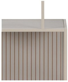 Bibliotecă gri 77x185x35 cm Seaford – Actona