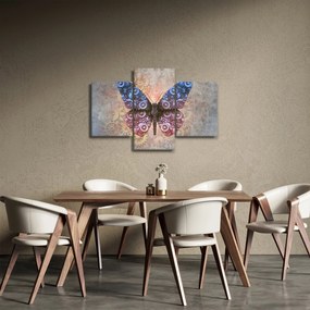 Tablou - Fluture steampunk (90x60 cm)