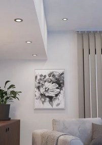 Eglo 901434 - Set 3x LED RGBW FUEVA-Z, plafonieră LED 2,8W/230V, 8,8 cm, IP44, crom