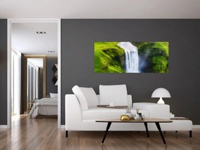 Tablou - Cascada Skogafoss (120x50 cm)