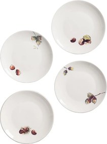 Set 4 farfurii fructe de toamna, D28 cm, Carouge