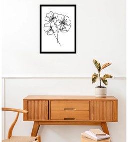 Poster 29x41 cm Black Poppy – Veronika Boulová