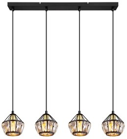 Lustră pe cablu LOIS 4xE14/40W/230V Globo 54359-4H