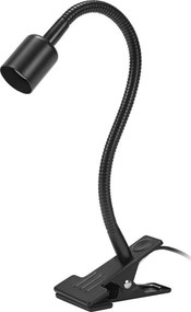 Osram - Lampă cu clemă CLIP TUBE FLEX 1xGU10/5W/230V neagră