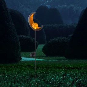 Corp de iluminat LED solar SOLAR LED/0,02W/3V 600mAh IP44 bronz Globo 33466