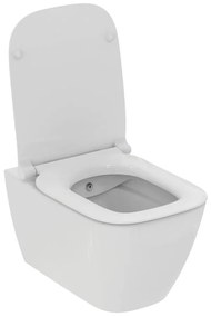 Set vas WC suspendat Ideal Standard I.life B cu functie bideu si capac slim softclose alb