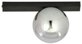 Plafonieră FIT 1xE14/10W/230V negru