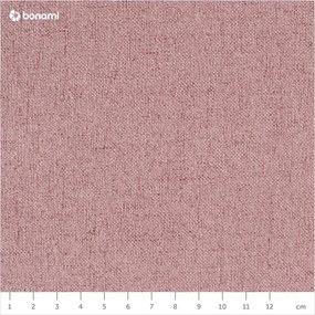 Colțar extensibil cu șezlong pe partea stângă Miuform Charming Charlie, roz pudră