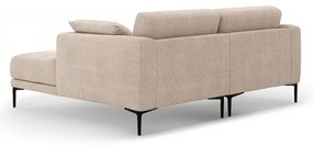 Colțar maro deschis (cu colț pe partea dreaptă/cu șezlong) Bemy – Micadoni