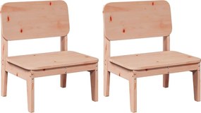 vidaXL Scaune de grădină, 2 buc., 60x52,5x72 cm, lemn masiv douglas
