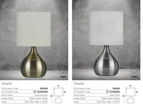 Lampa de masa cu design decorativ Touch EU3923AB SRT
