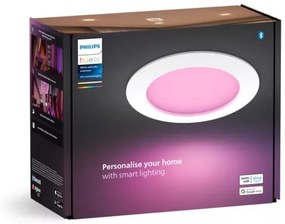 Corp de iluminat LED RGBW dimabil pentru baie Philips Hue SLIM LED/12W/230V IP44
