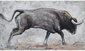 Tablou pictat manual Bull
