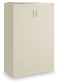 Dulap mediu SimpleOffice 80 x 40 x 120 cm, mesteacan