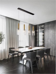 Lustra cu 4 pendule design modern Certa