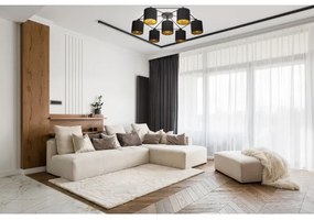 Eglo 97895 - Lustră aplicată STAITI 7xE27/40W/230V